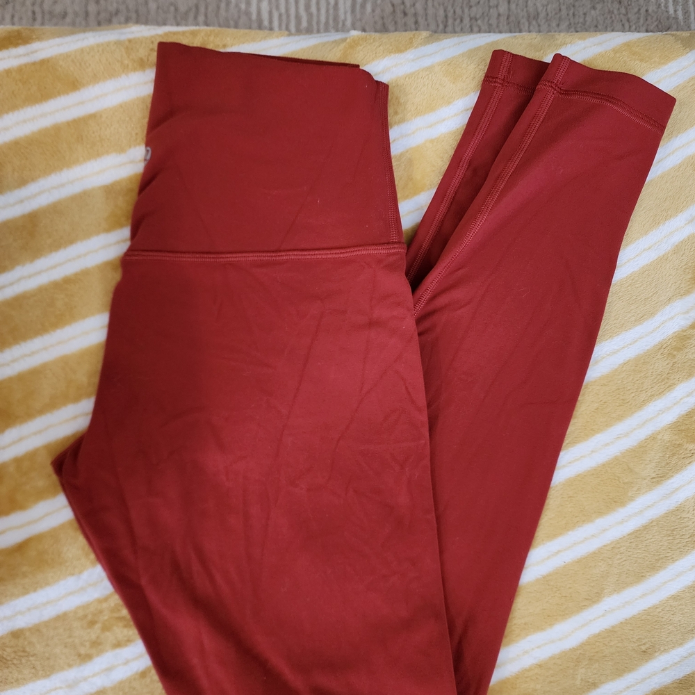 lululemon athletica Women's High-Waist Cayenne Leggings Size 6 28" - Picture 5 of 7